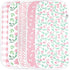 Baby Burp Cloths - 5 Pack Large - Double Layered Top Layer 100% Cotton and Bottom Layer 100% Polyester Fleece Absorbent Burping Cloth Extra Absorb...