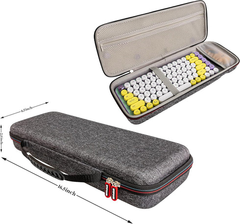 Hard EVA Protective Carrying Storage Case for Logitech POP Wireless Mouse and POP Keys Mechanical Keyboard Combo...