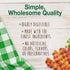 Nylabone Healthy Edibles Natural Dog Chews Long Lasting Bacon Flavor Treats for Dogs, Medium/Wolf (2 Count)...