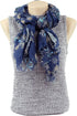 Scarfs for Women Lightweight Floral Flower Fashion Wrap Shawl Fall Winter...