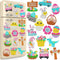 16 Pcs Easter Diamond Painting Magnets for Refrigerator Spring Diamond Art Magnets DIY Bunny Eggs Gnome Cross Flower Diamond Painting Kits Pink Ye...