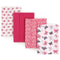 Hudson Baby Unisex Baby Cotton Flannel Burp Cloths, Butterflies, One Size...