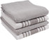 KAF Home Kitchen Towels, Set of 4 Absorbent, Durable and Soft Towels | Perfect for Kitchen Messes and Drying Dishes, 18 x 28 – Inches, Drizzle, Sm...