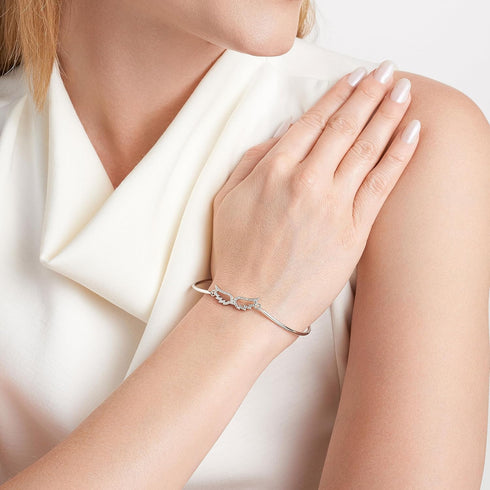 MORGAN & PAIGE Bronze Open Bangle Bracelet...