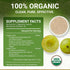 Organic Amla Capsules – Vitamin C | USDA Organic Certified | Whole Food Plant Based Vitamin C | Amalaki Supplement | Derived from Amla Fruit | Ind...