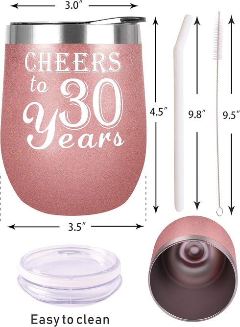 VeryMerryMakering 30th Birthday Gifts for Women - Dirty 30 Gifts...