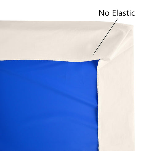 American Baby Company 100% Cotton Percale Fitted Nap Mat Sheet with Elastic Corners 24" x 48" x 4" - Soft & Breathable Rest Mat Sheet or Nap Mat C...