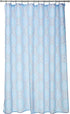 Linen Store Shower Curtain for Bathroom Printed Durable Fabric Canvas Shower Tub Decor, Wateresistant Curtains, 70"x70" Lexi, Contemporary Geometr...