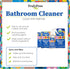 2-Pack TrulyFree Bathroom Cleaner - Cleaning Spray, for Toilet, Sink, Tub, Shower - Includes: 16-oz Spray Bottle, One refill pouch used for initia...