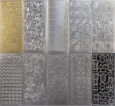 Paper Wishes – Peel-Off Stickers Collection | Unique Craft Kits for Scrapbooking, Cardmaking, Gifts and all of Your DIY Crafting, Art and Creative...