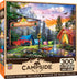 MasterPieces 300 Piece EZ Grip Jigsaw Puzzle - Pine Valley Camp - 18"x24"...