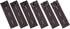 Johnson & Smith Elastic Pants Waist Extenders (6 Pack), Adjustable Waistband Expanders for Men and Women, Jeans Pants Button Extender Set (Black)...