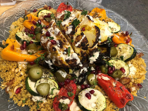 Premium Shawarma Spice Seasoning by Spice + Leaf, 3.5 Oz - Kosher, Vegan Preservative Free Spice Blend for Middle Eastern Flavor. Vegetarian, Dair...