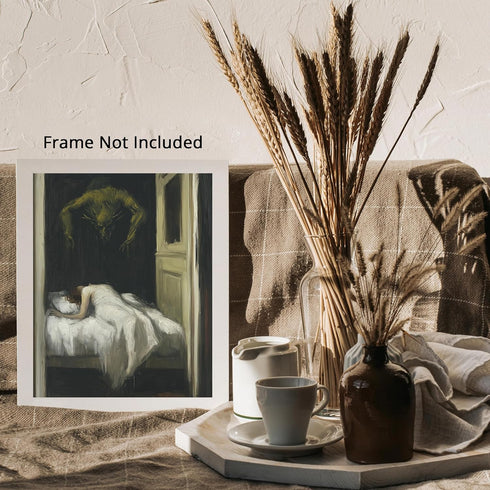 Posterizer 1 pcs-eerie spooky hunting scary scene-for horror movie fans 3-Gothic Art Gift for Art Lovers Living Room Bedroom Decor- unframed wall ...