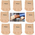 MABUA Toe Topper Half Socks Breathable No Show Liner Hidden Toe Covers Seamless Low Cut Grip Non Slip Mule Sock for Clogs for Women, 8 Pairs...