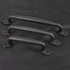 Sliding Rustic Barn Door Handles, 8 Inch Heavy Duty Large Design Barn Door Pull, for DIY Sliding Barn Door, Gate, Shed, Garage | Round Solid Metal...