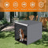 Dog Crate Cover for Wire Cages 30 Inch Indoor Breathable Polyester Pet Kennel Cover Machine Wash & Dry (Cover Only)...