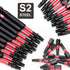 50 Pieces T20 2 In. Impact Tough Magnetic #20 Torx Head Power Bits, S2 Alloy Steel T20 Screwdriver Bits Set with 1Pcs Impact Bit Holder...
