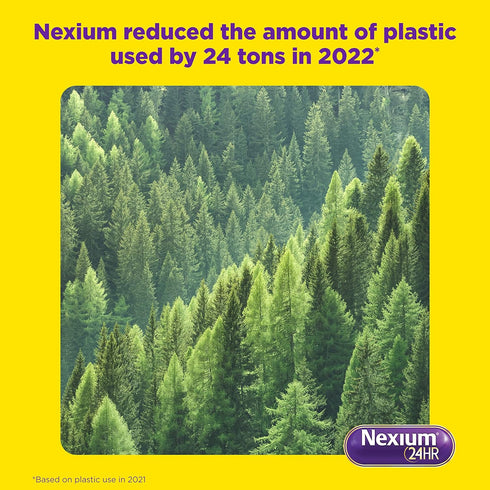 Nexium 24HR Acid Reducer Heartburn Relief Capsules for All-Day and All-Night Protection from Frequent Heartburn, Heartburn Medicine with Esomepraz...