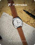 12 Colors for Quick Release Leather Watch Band, Fullmosa Axus Genuine Leather Watch Strap,Brown,22mm...