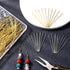 Sureio 500 Pieces Flat Head Pins for Jewelry Making 2 Inch Straight Metal End Headpins DIY Findings with Plastic Box for Craft Earring Bracelet Ne...