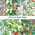 24 Sheets Tropical Plants Pattern Paper Set, 12"x12" Tropical Palm Leaves Patterned Cardstock Paper Tropical Flowers Scrapbooking Supplies Paper O...