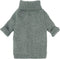 Fitwarm Dog Turtleneck Sweater, Thermal Knitted Pet Coat, Dog Winter Clothes for Small Dogs, Cat Apparel, Heather Grey, Large...
