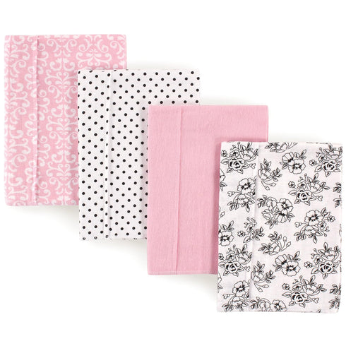 Hudson Baby Unisex Baby Cotton Flannel Burp Cloths, Toile, One Size...