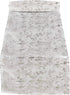 SARO LIFESTYLE Bottega Collection Foil Print Design Table Runner, 15" x 90", Silver...