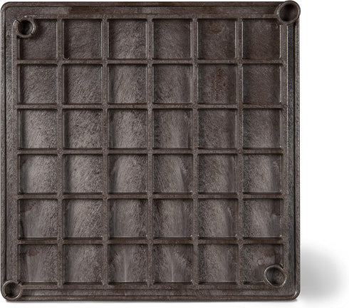 Speedball 7.5 Inch Square Universal Pottery Wheel Bat, Brown, for Ceramics and Clay Work...