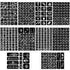 Konsait 629pcs Temporary Tattoos Stencils, Girls and Boys Glitter Tattoo Kit Templates Face Paint Stencils Body Art Stencil Stickers Pack for Adul...