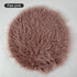 Newborn Photo Props Faux Fur Round 23.6 inch Soft Baby Boy Girl Photo Blanket Studio Photo Mat light pink...