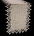 Neutral Earth Tones Lace Long Table Runner, Dresser Scarf, Rustic Bohemian Décor (16Wx72L)...
