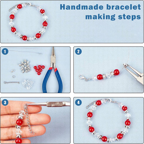 arricraft 200 Pcs 6mm Brass Crimp Beads Covers, Half Round Open Tube Beads Knot Cover Caps for Jewelry Making (Golden×100, Platinum×100)...