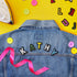 Bright Creations 104 Pieces Iron On Letters for T-Shirts, 4 Sets of 26 Embroidered Alphabet A-Z Patches for Denim Jackets, Hats, Fabric (1 in) - I...