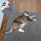 Cat Carpet Protector 47.2"x15.8",Stick on Floor and Wall Cat Scratch Pad Rug for Indoor Litter Mat,Trimmable Self-Adhesive Cat Scratching Furnitur...