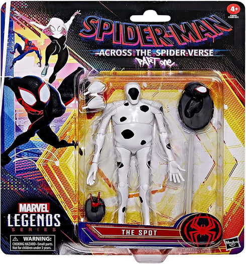 Marvel Legends Series Spider-Man Across The Spider-Verse The Spot 6-Inch Action Figure Toy, 5 Accessories White...