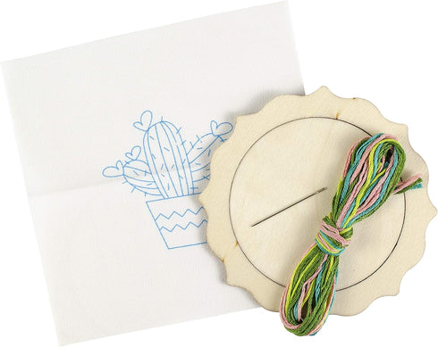 Bucilla My First Stitch Embroidery Kit, 4", Stuck on You......