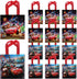 Tawekel 24Pack Lightning Mc Party Gift Bag - Cartoon Cars Waterproof Handbag Packaging Bag Party Supplies for Birthday Party School Activities Out...