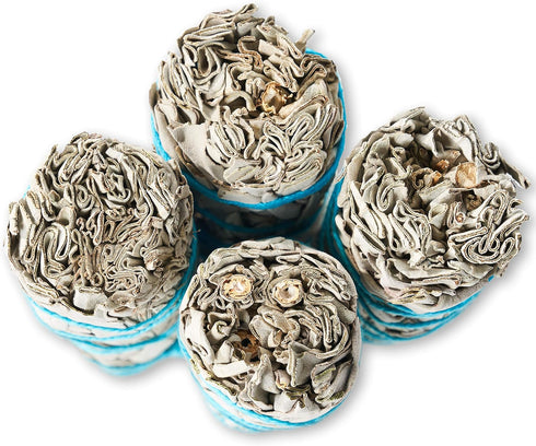 6 Pack White Sage ~ Sage Smudge Sticks for Smudging & Cleansing Energy ~ Bulk/Wholesale ~ Sustainably Grown (6 Pack)...
