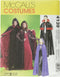 McCall's M4139 Misses'/Men's/Teen Boys' Lined & Unlined Cape Costumes Pattern OSZ (One Size)...
