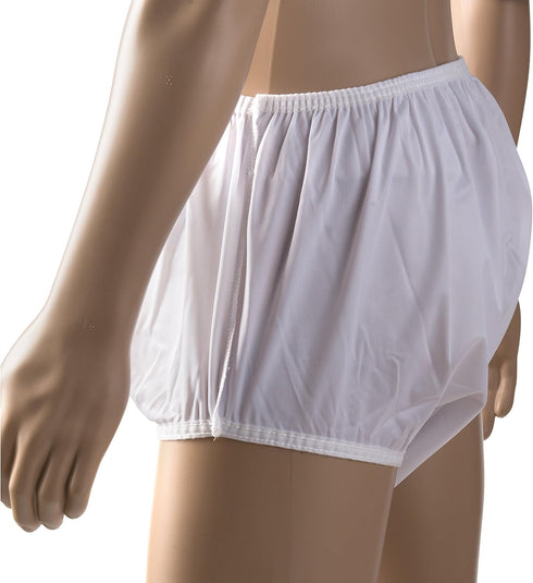 DMI Waterproof Incontinence Underwear for Disabled, Elderly, Handicapped, Potty Training, Pregnancy or Postpartum, Pull On, Large 38-44 Inches, Wh...