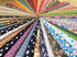 50pcs 8 x 8 Inch Premium Cotton Craft Fabric Bundle Squares Patchwork Lint DIY Sewing Scrapbooking Quilting Dot Pattern Artcraft...