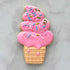 Soft Serve Ice Cream Cone Cookie Cutter, 4" Made in USA by Ann Clark...