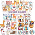 50 Pcs Funny Llama Stickers Waterproof Decals Vinyl Cute Animal Alpaca Camel Theme Sticker Patches Bottles Computer Laptop Phone Case Motorcycle f...