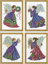 Design Works Crafts Angels Counted Cross Stitch Kit, Multi, by The Yard...