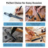 Precision Pocket Woodworking Ruler 8 inch Marking Measuring Ruler Professional Woodworking Tools Ruler Metal Construction Ruler Inch and Metric Ru...