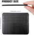 3.94" Slim Credit Card Holder Wallet Card Case in Pebble Leather, Rfid Blocking Card Case with 6 Slots and 1 Pocket, Minimalist Front Pocket Walle...