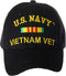 Artisan Owl Officially Licensed Vietnam Veteran Embroidered Adjustable Baseball Cap - US Navy, US Air Force, US Army...