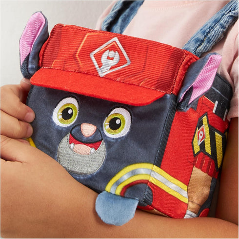 Rubble & Crew Stuffed Animals, Charger, 4-Inch Cube-Shaped Plush Toy for Kids Ages 3 and Up...